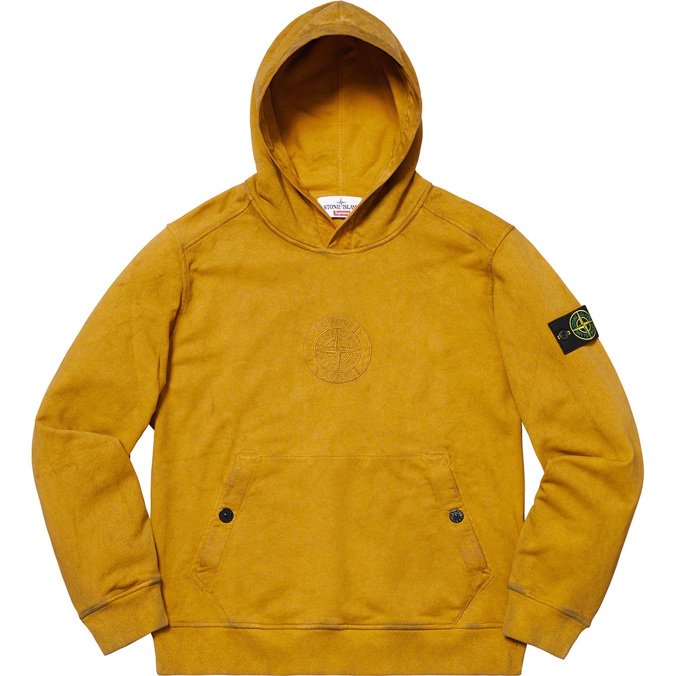 Supreme®/Stone Island® Hooded Sweatshirt view 4